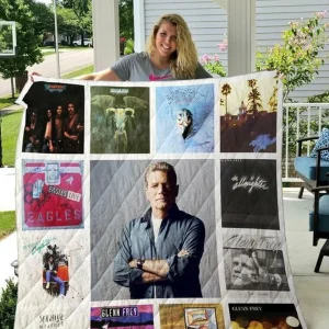 Glenn Frey Quilt Blanket Quilt and Home Decor