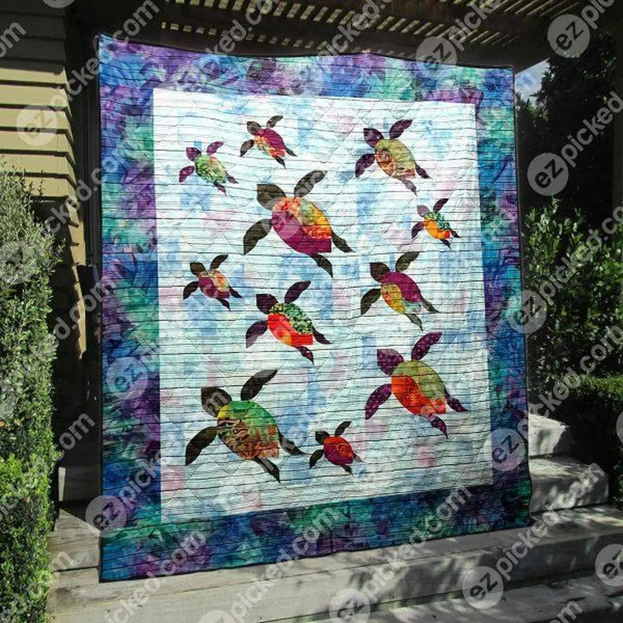 Go With The Flow Quilt Blanket Ypm0 Quilt and Home Decor