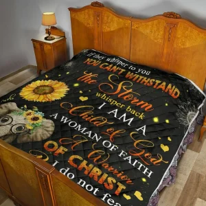 God Blanket Quilt Blanket Dhc02011319Dd and Home Decor