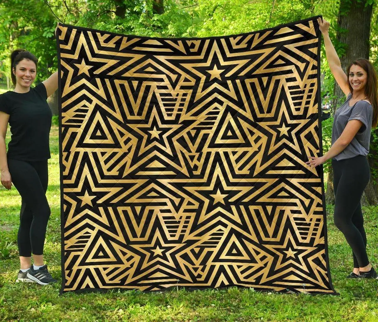 Gold Star Cl12100315Mdq Quilt Blanket and Home Decor