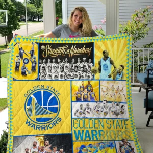 Golden State Warriors Quilt Blanket and Home Decor