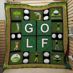 Golf 3 Quilt and Home Decor