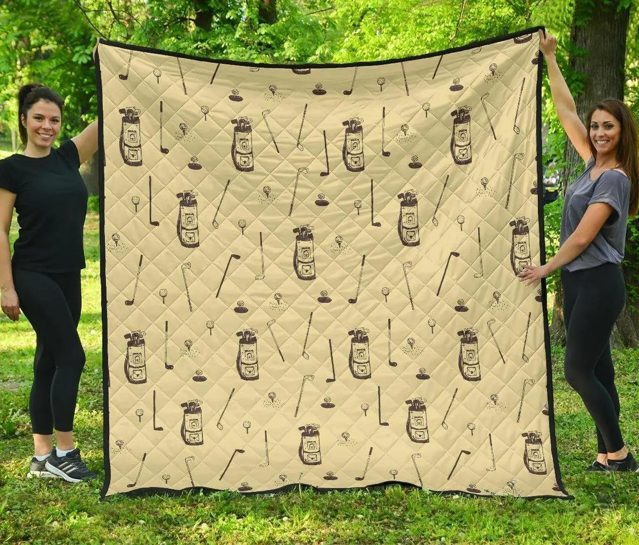Golf Cl12100319Mdq Quilt Blanket and Home Decor