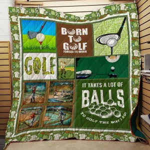 Golf Lover Quilt Ryu and Home Decor