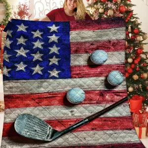 Golf Quilt Xtt and Home Decor