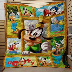Goofy Quilt Blanket Quilt and Home Decor