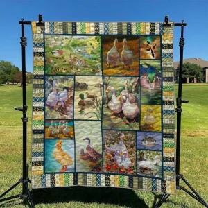 Goose 2 DHCCNA0909 Quilt Blanket and Home Decor