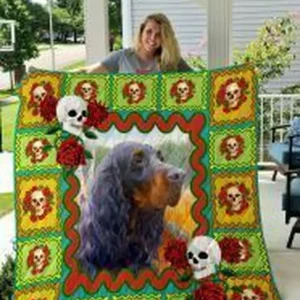 Gordon Setter Quilt Blanket Lukcdo Dhc0301844dd and Home Decor
