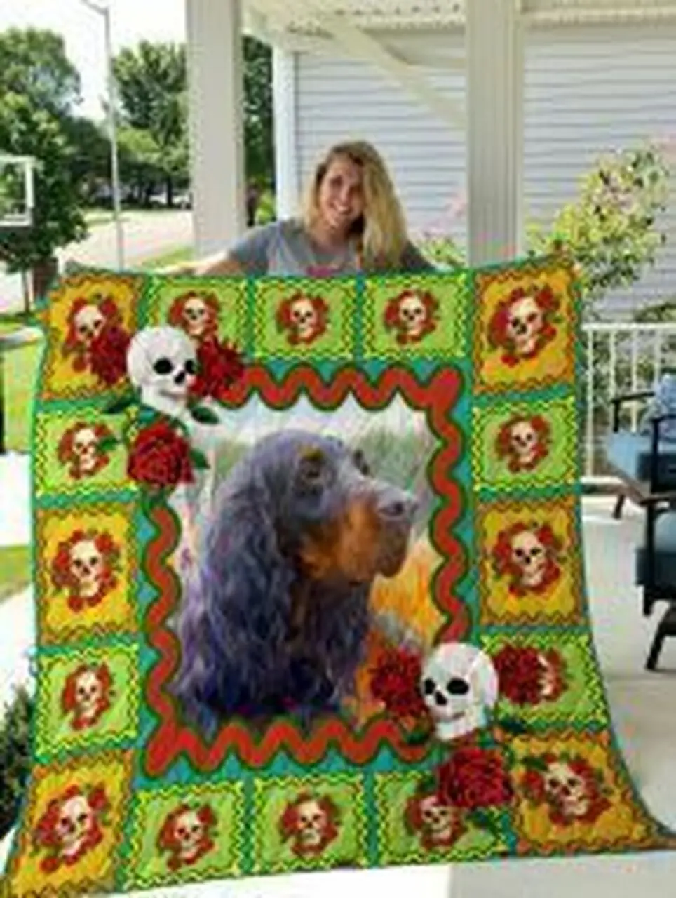Gordon Setter Quilt Blanket Lukcdo Dhc0301844dd and Home Decor