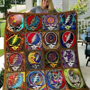 Grateful Dead Quilt Blanket B050604 Quilt and Home Decor