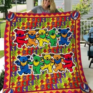 Grateful Dead Quilt Blanket B200503 Quilt and Home Decor