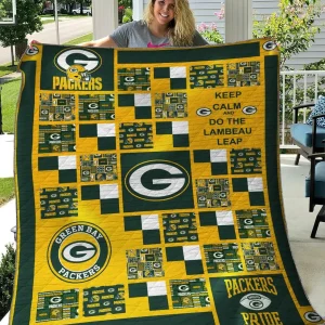 Green Bay Packers 4 Quilt Blanket and Home Decor
