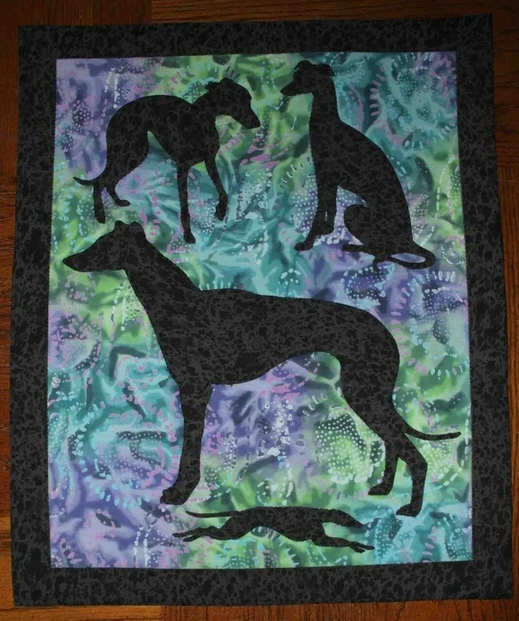 Greyhound Clm210620 Quilt Blanket and Home Decor