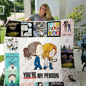 GreyS Anatomy Quilt Blanket 0417 and Home Decor