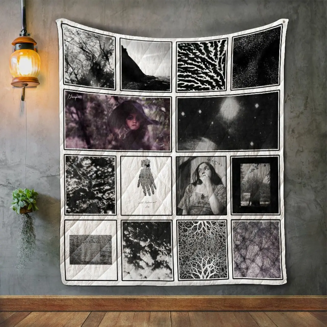Grouper Album Covers Quilt Blanket and Home Decor