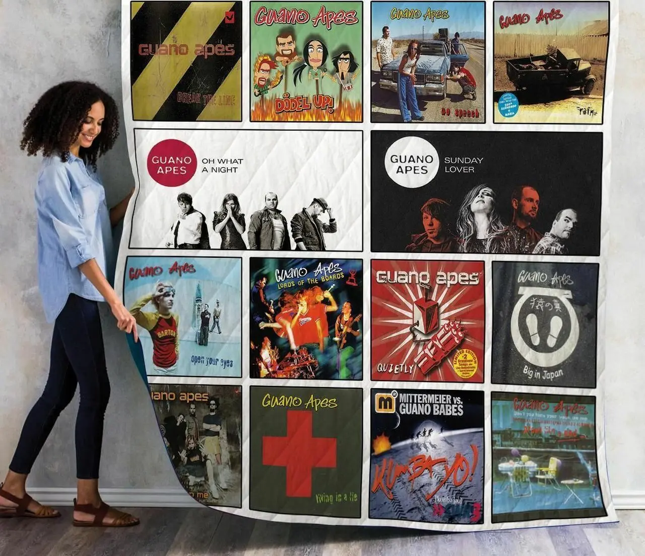Guano Apes Singles Quilt Blanket 01 and Home Decor