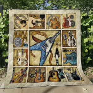 Guitar Hur Quilt Cysius and Home Decor