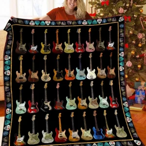 Guitar Hur Quilt ny and Home Decor
