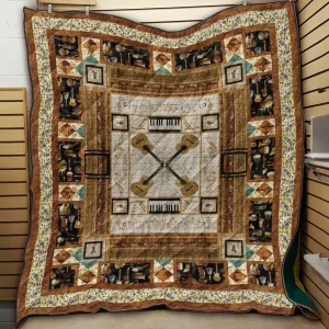 Guitar Quilt Blanket Dhc09121876Dd and Home Decor