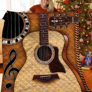 Guitar Quilt Ugz and Home Decor