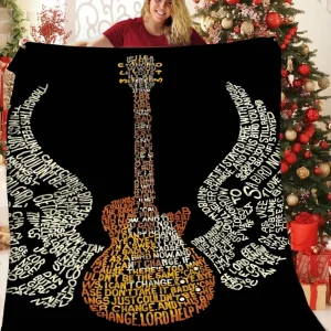 Guitar Quilt Wvx and Home Decor