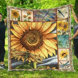 Gypsy Sunflower Quilt Quilt and Home Decor