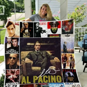 H – Al Pacino Quilt Blanket and Home Decor