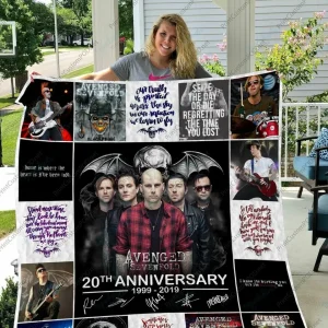 H Avenged Sevenfold Quilt Blanket 17 and Home Decor