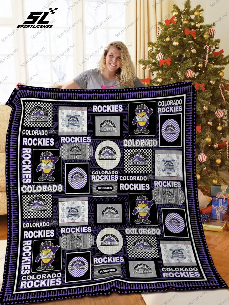 H -Crmlb Quilt Blanket Ver 2 and Home Decor