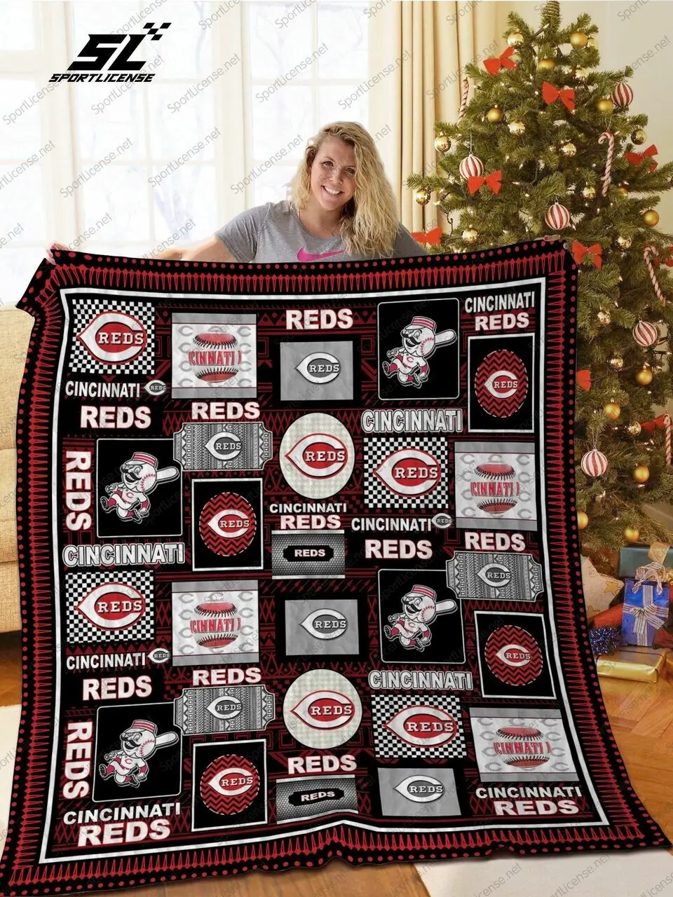 H Crmlb Quilt Blanket Ver 2 and Home Decor