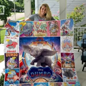H – Dumbo Quilt Blanket and Home Decor