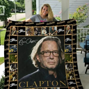 H Eric Clapton Quilt Blanket Ver 2 and Home Decor