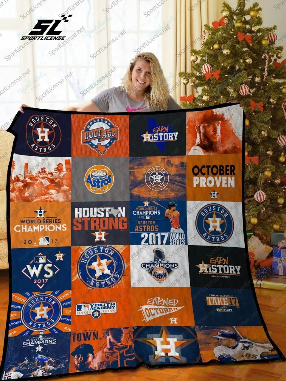 H Hamlb Lx Quilt Blanket and Home Decor