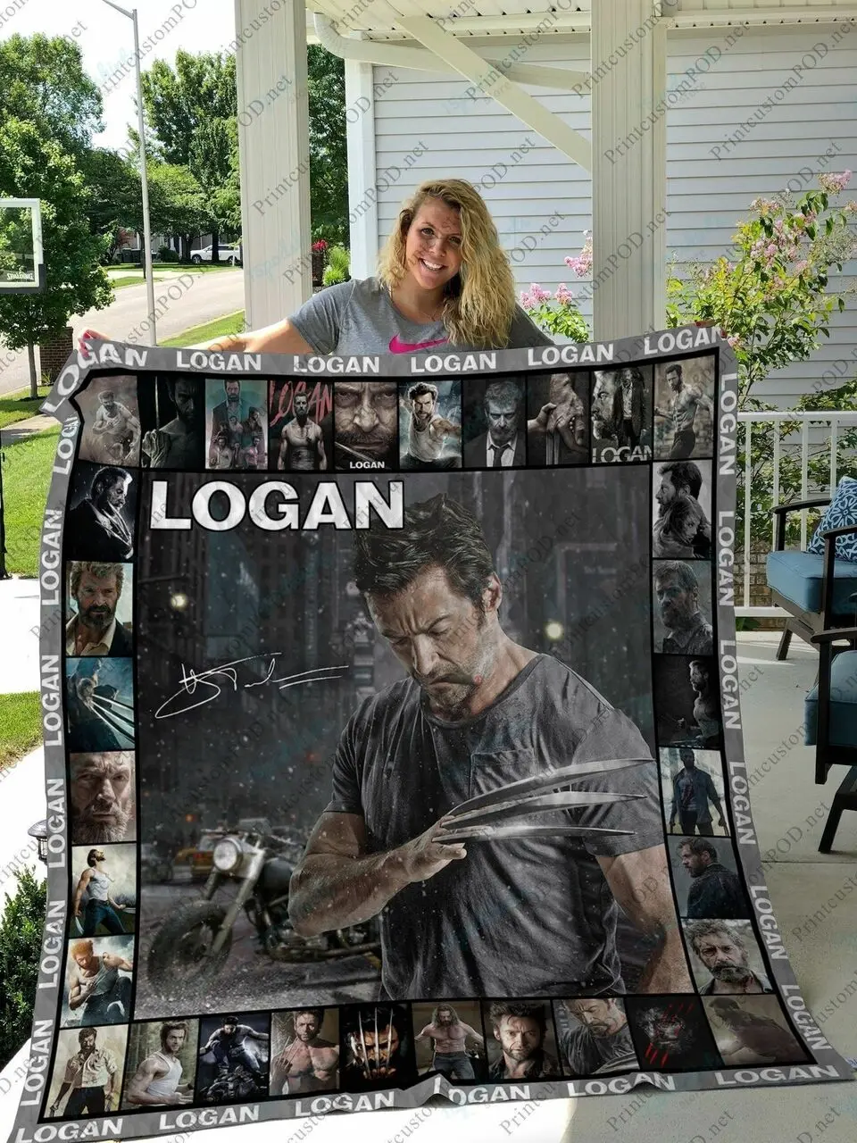 H Logan Quilt Blanket Ver 8 and Home Decor