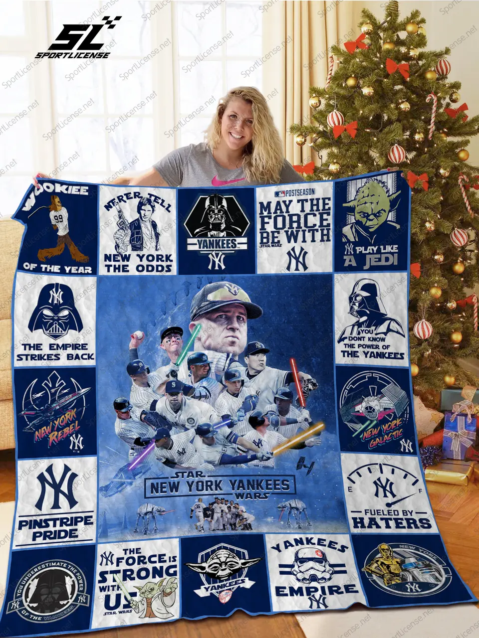 H Nyy Sw Quilt Blanket Ver 17 and Home Decor