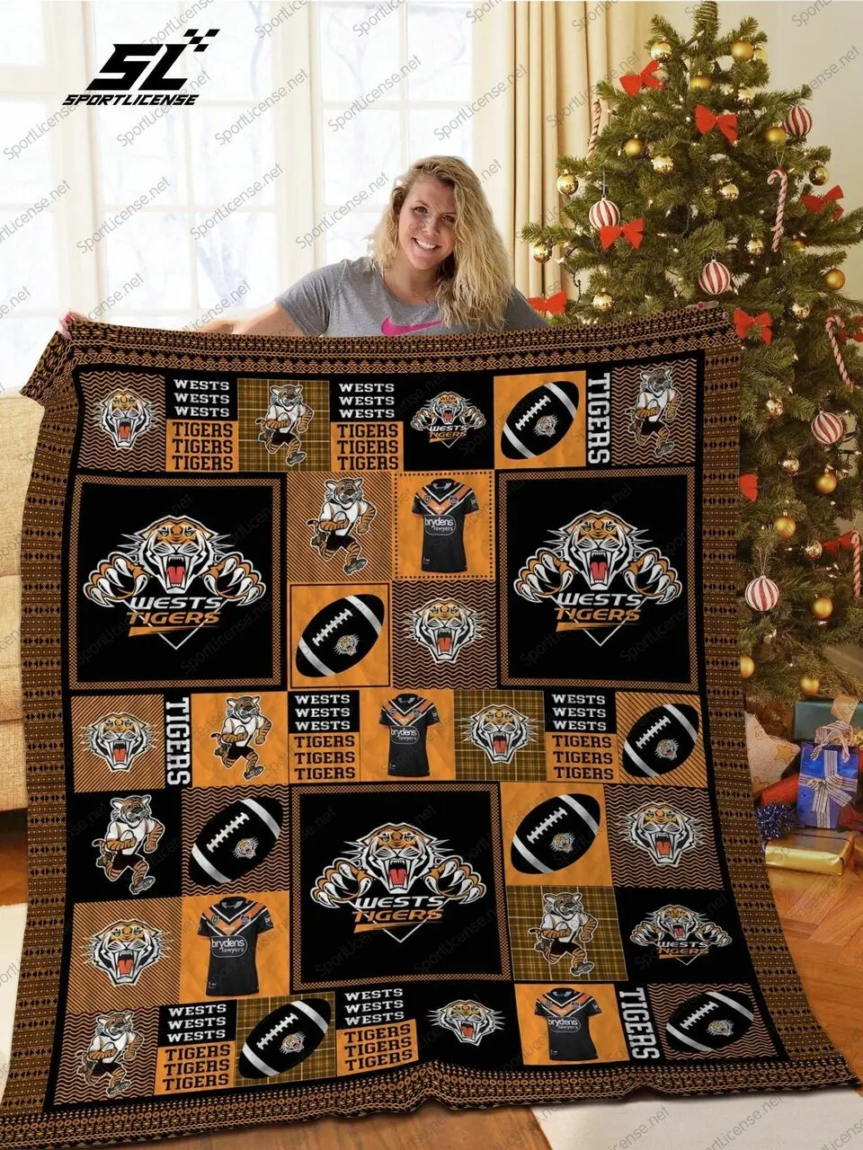 H Wt Nrl Quilt Blanket and Home Decor