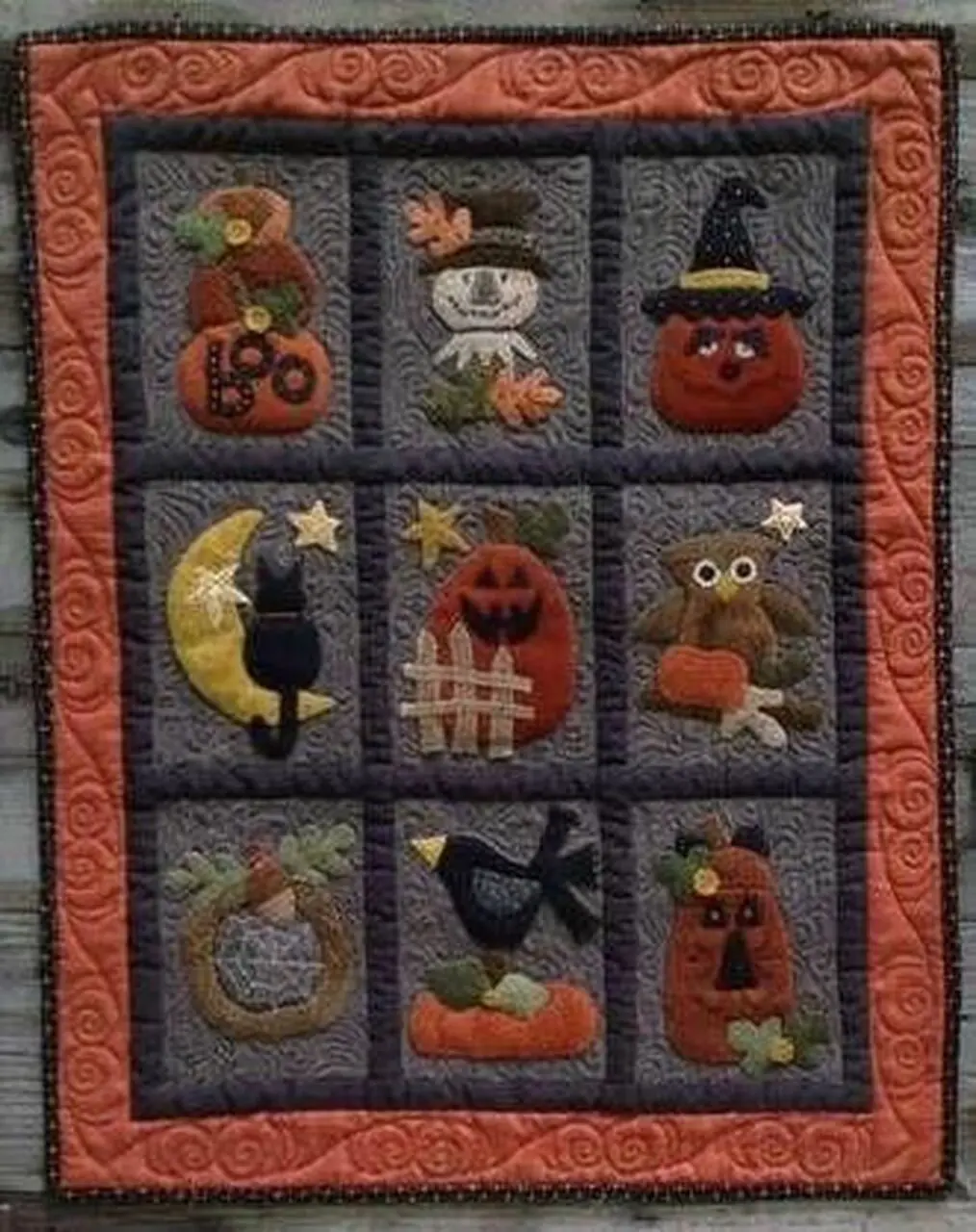 Halloween Clp190638 Quilt Blanket and Home Decor