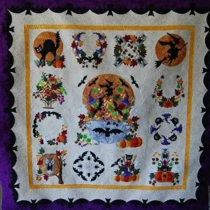 Halloween HUR15363 3D Customized Quilt 2307 and Home Decor