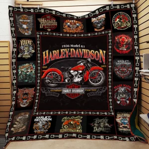 Halloween Motocycle Style Quilt and Home Decor