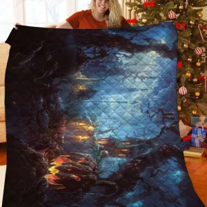 Halloween NT2309062CL Quilt Blanket and Home Decor