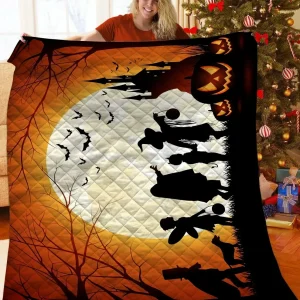Halloween Quilt Yio and Home Decor