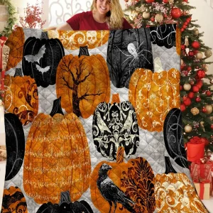Halloween Quilt Yod and Home Decor