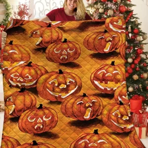 Halloween Quilt Yox and Home Decor