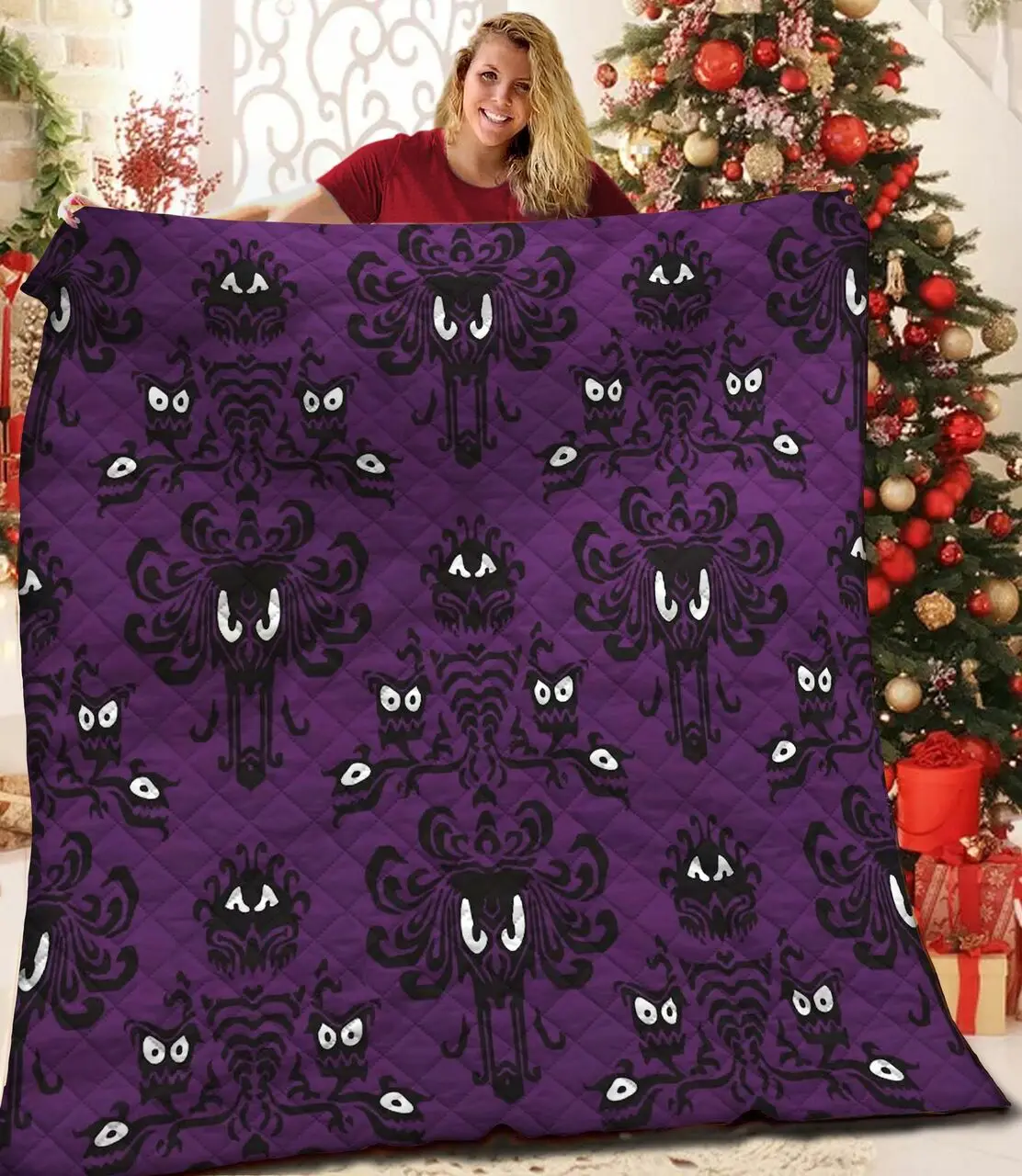 Halloween Quilt Yra and Home Decor