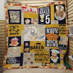 Handcore Baker Quilt and Home Decor