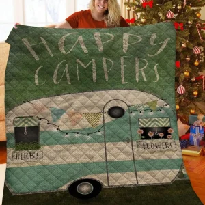 Happy Camper Quilt Tfh and Home Decor