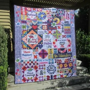 Have Courage Quilt Blanket Qq26 Quilt and Home Decor
