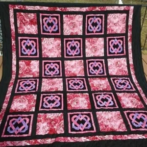 Heart Celtic Cla270627 Quilt Blanket and Home Decor