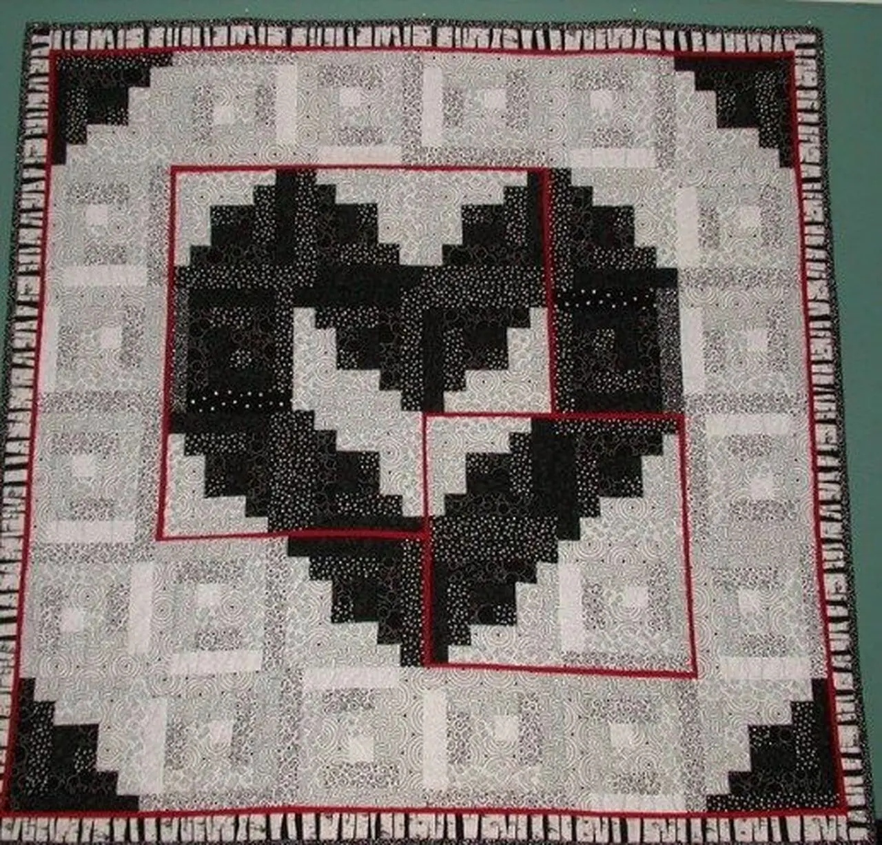 Heart Cla2210273Q Quilt Blanket and Home Decor