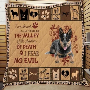 Heeler Shadow LTTGG202 Awesome 3D Customized Quilt Hip and Home Decor